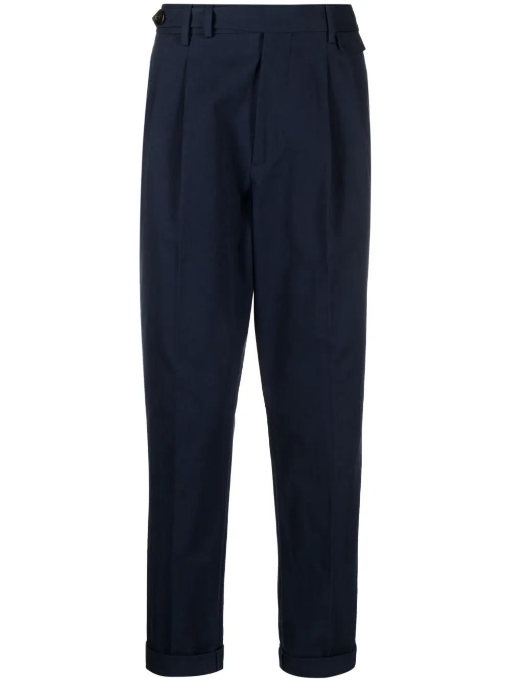 Brunello Cucinelli Pleated Cotton Tailored Trousers - Farfetch