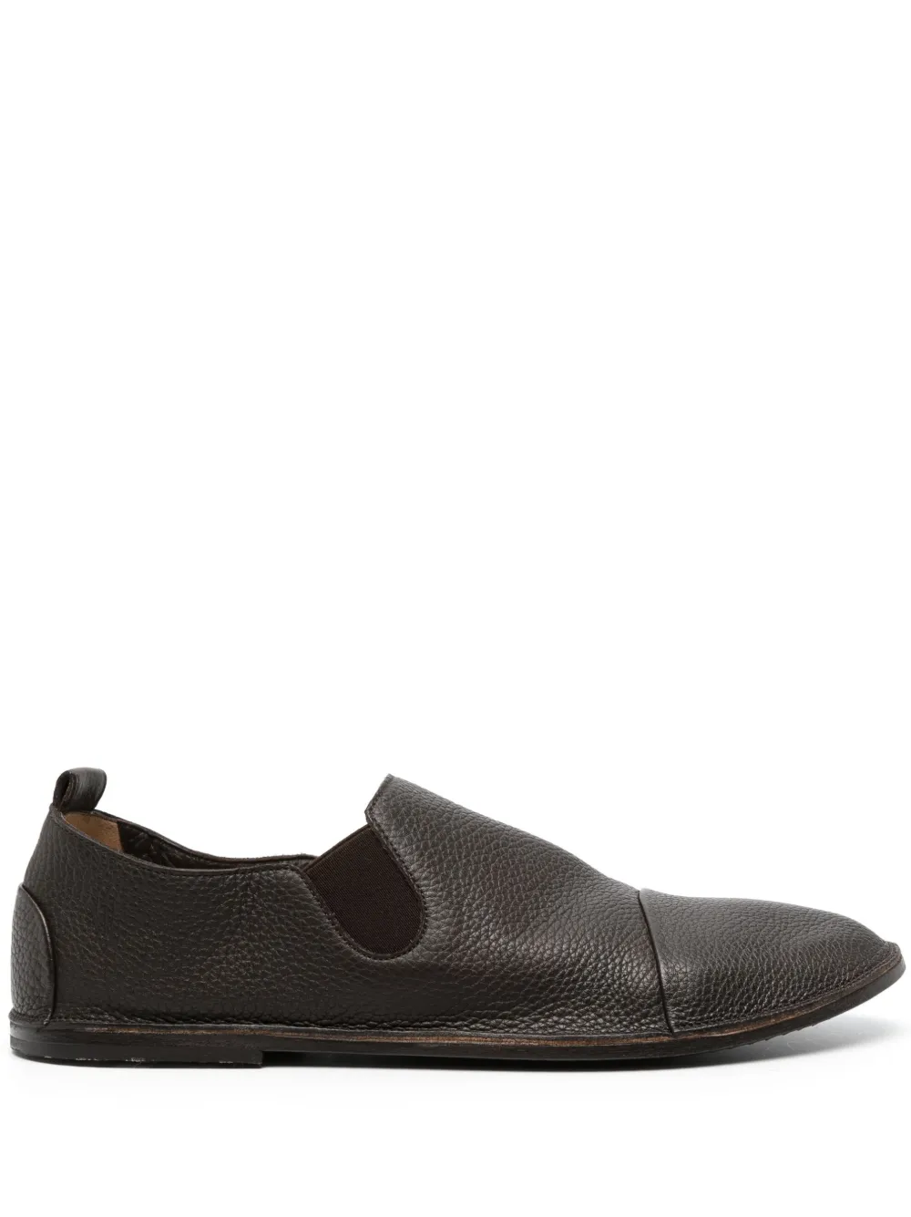 Marsèll Slip-on Leather Loafers In Braun