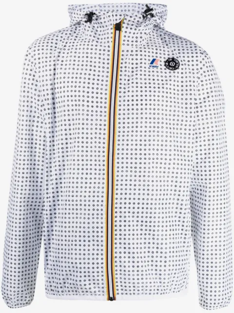 K-Way x 10 CORSO COMO polka-print zipped jacket 