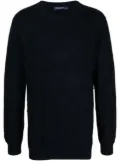 Frescobol Carioca Ricardo jacquard cotton jumper - Blue