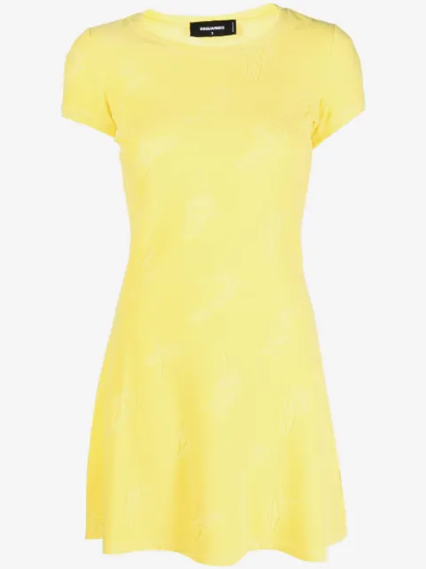 DSQUARED2 surfer-jacquard skater dress