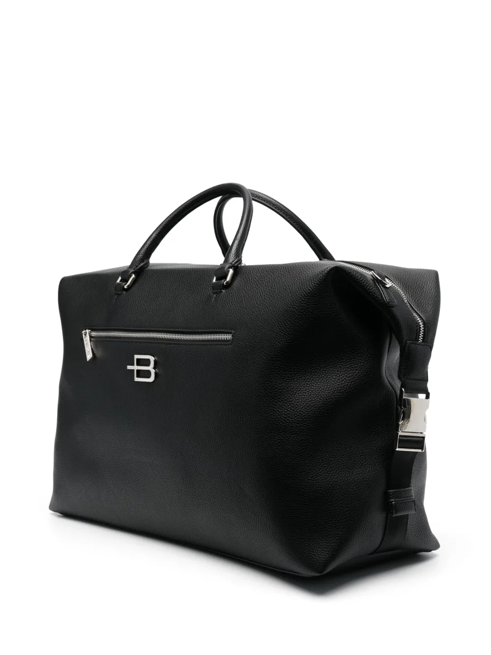 Baldinini Ryan logo-plaque travel bag - Zwart