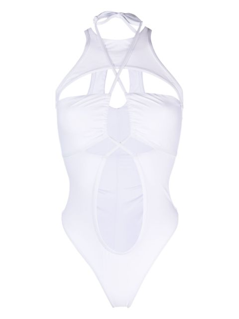 ANDREĀDAMO cut-out detail swimsuit