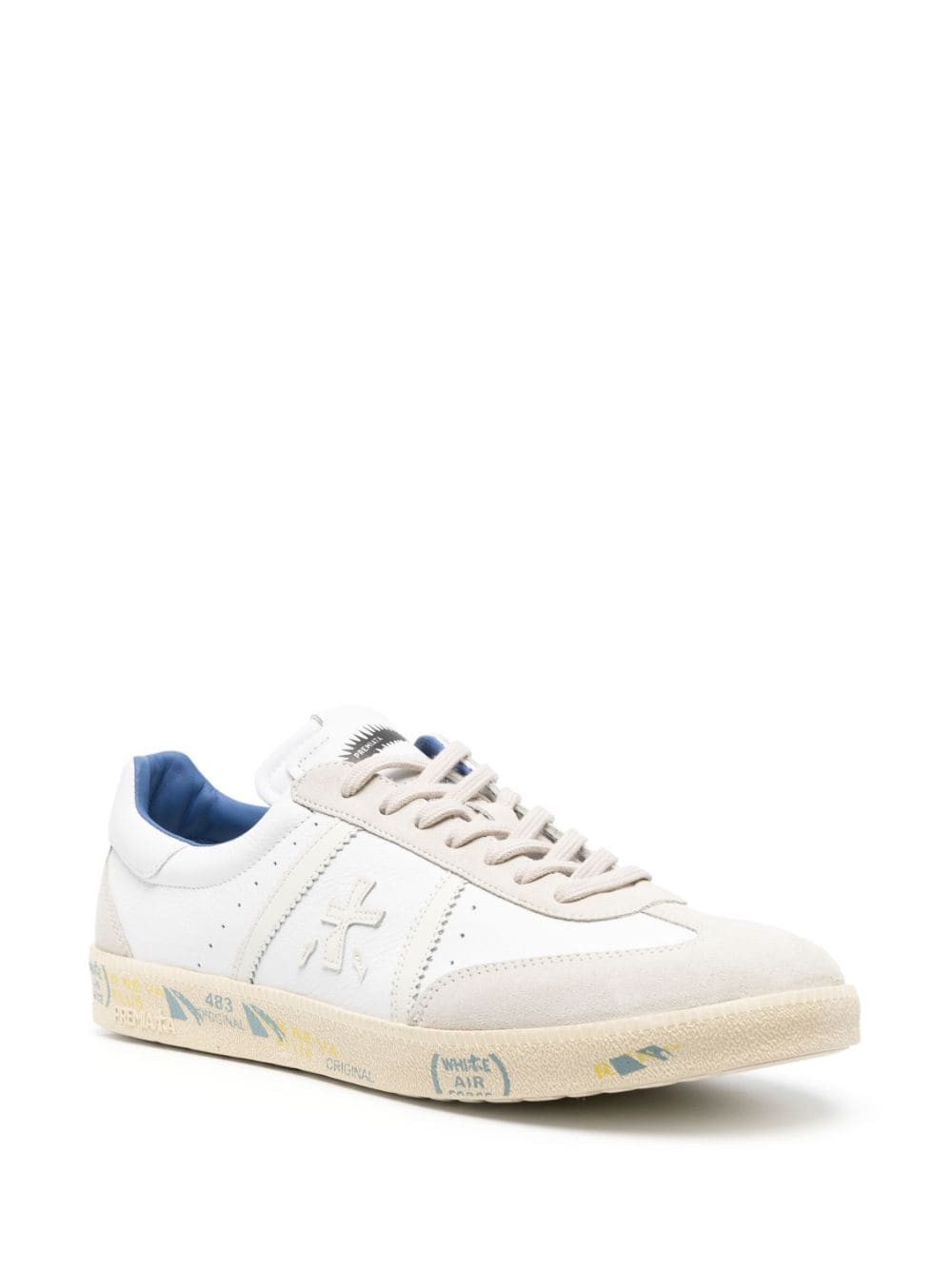 Premiata Sneakers met logopatch - Wit