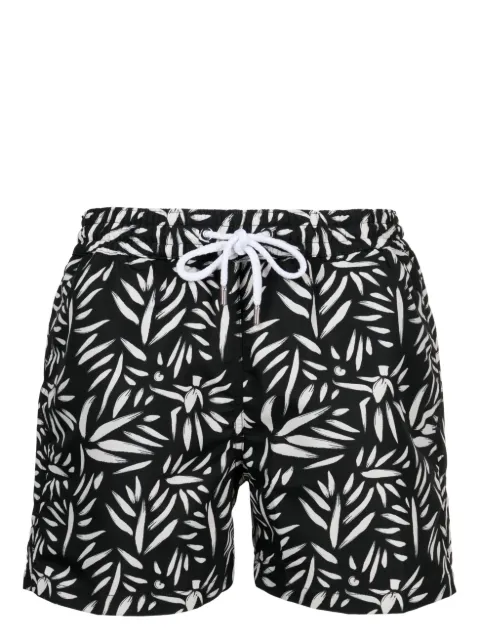 Frescobol Carioca shorts de playa con estampado abstracto