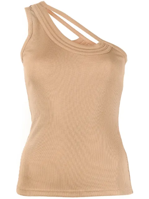 Christopher Esber cut-out one-shoulder tank top