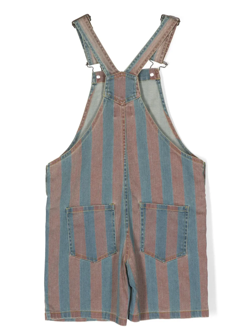 Bobo Choses Gestreepte tuinbroek - Blauw