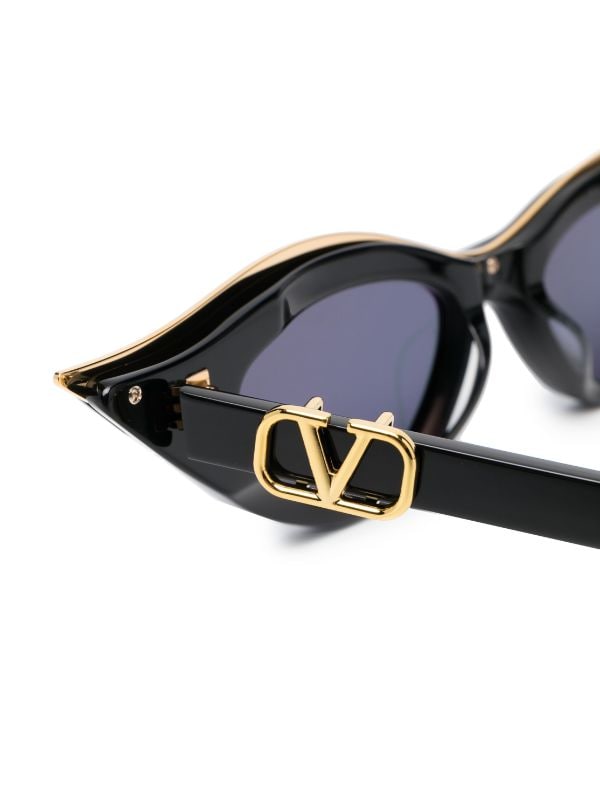 Louis Vuitton My Monogram Soft Cat Eye Sunglasses Black Acetate. Size W
