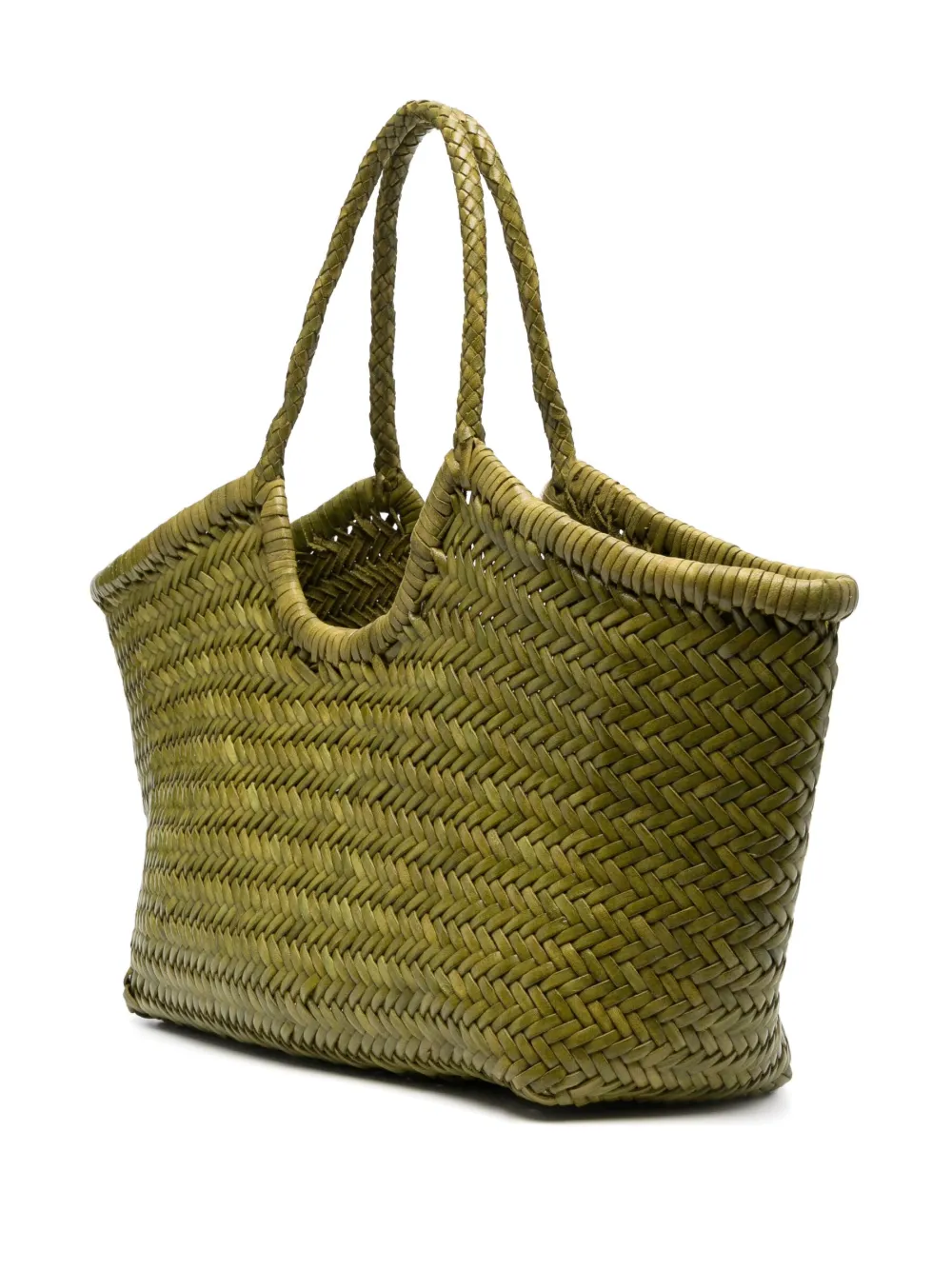 Dragon Diffusion Large Nantucket Woven Tote Bag In Grün