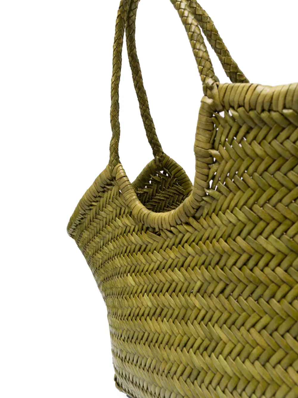 Dragon Diffusion Large Nantucket Woven Tote Bag In Grün