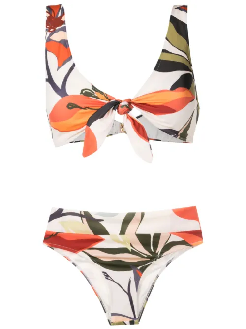 Bikini à imprimé graphique - Brigitte - Modalova