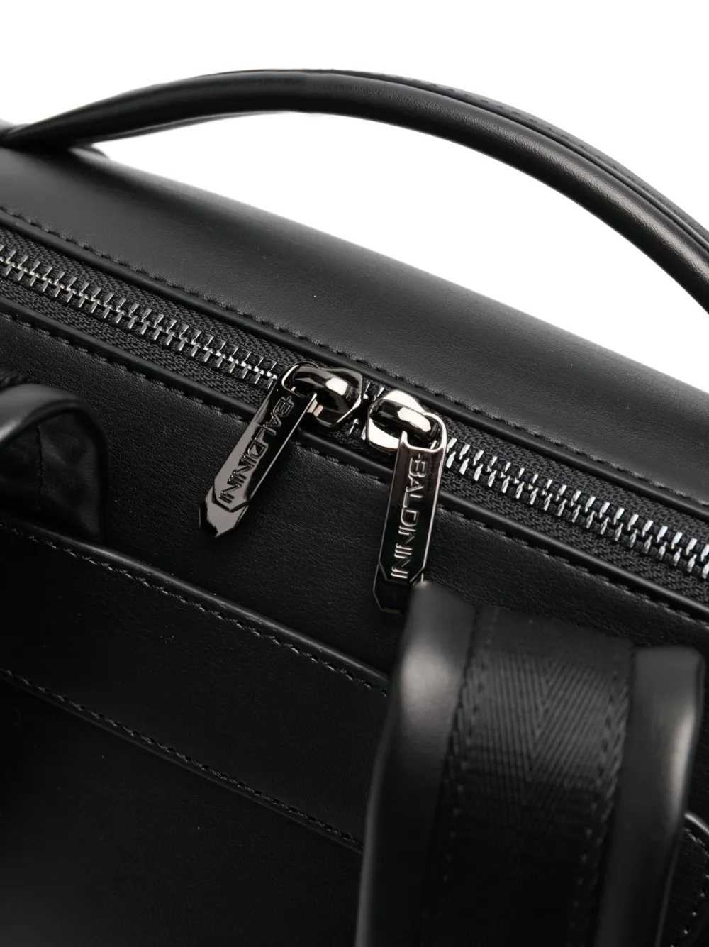 Baldinini Zipped Leather Backpack - Farfetch
