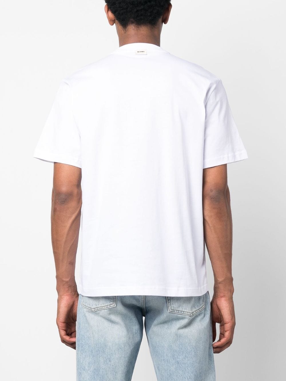 Sunnei logo-patch Cotton T-shirt - Farfetch