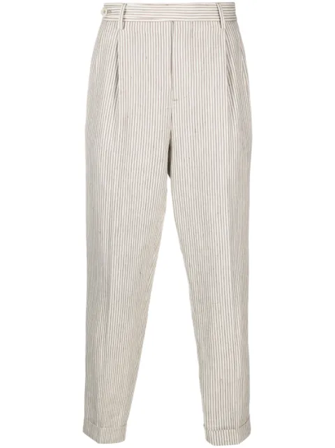 Brunello Cucinelli Pantaloni sartoriali a vita media
