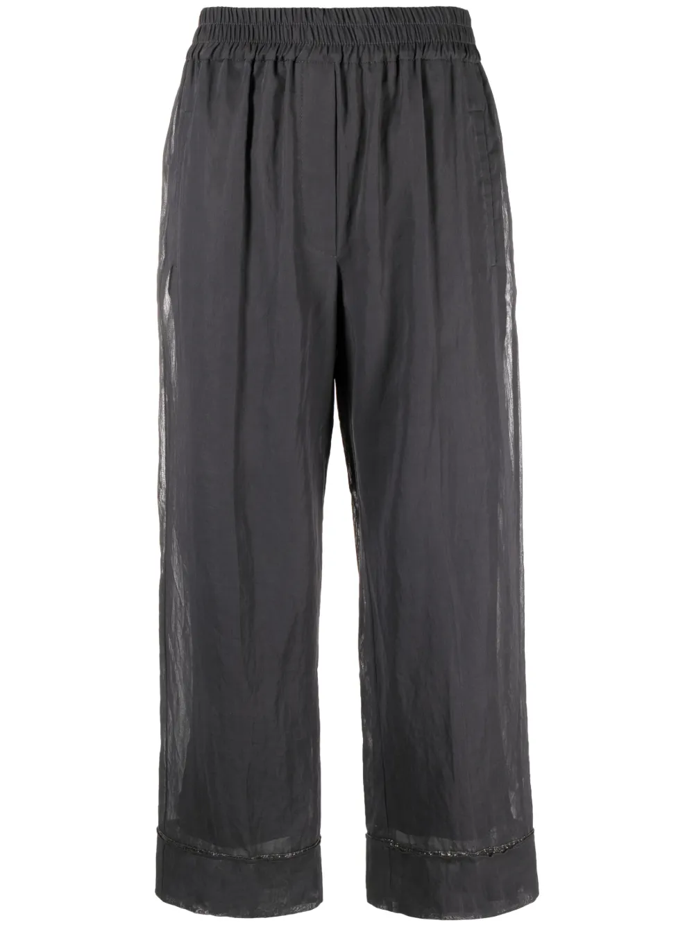 Brunello Cucinelli wide-leg trousers | Image 1