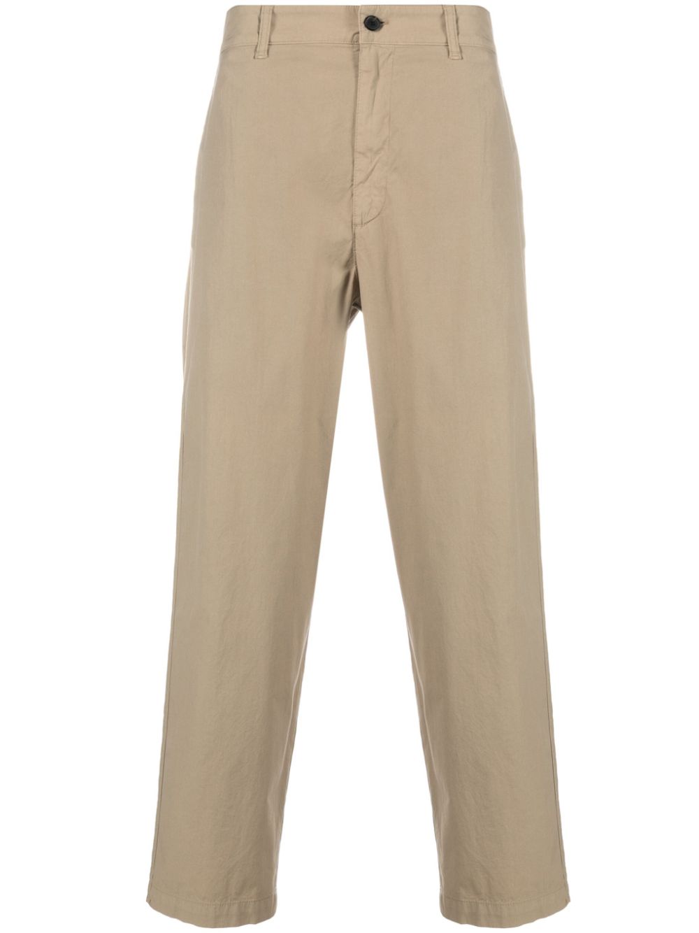 mid-rise stretch-cotton chinos