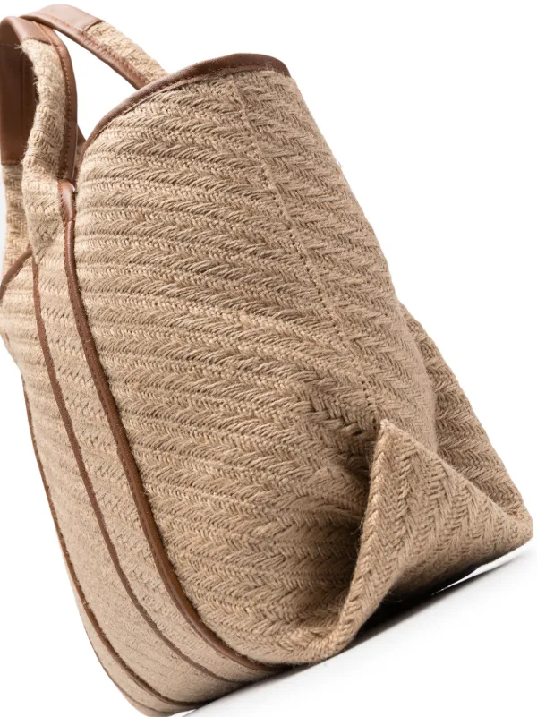 See by Chloé Laetizia Jute & Leather Tote