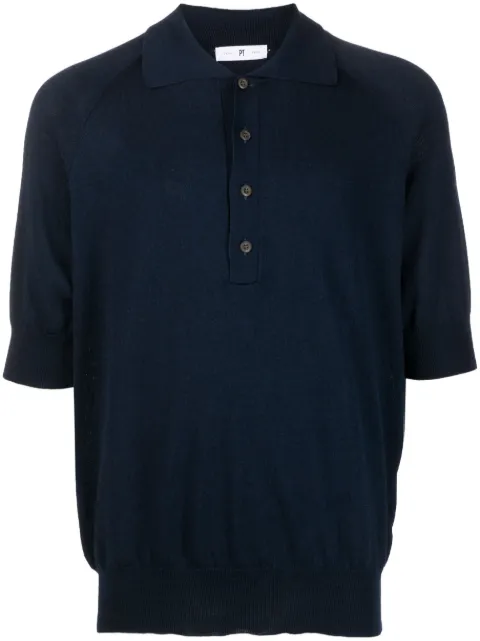 PT Torino Poloshirt mit Knöpfen