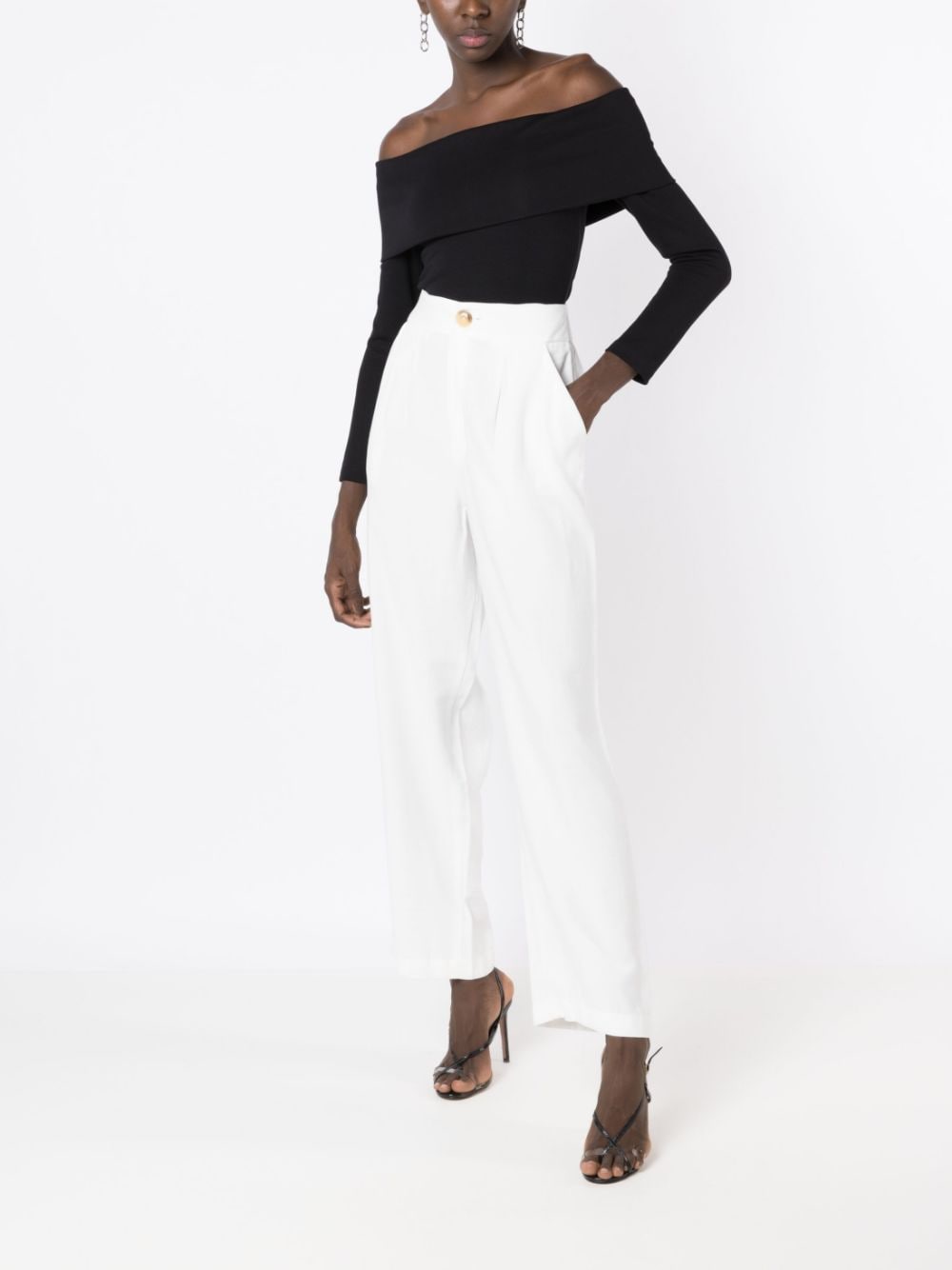 LUIZA BOTTO Straight broek - Wit