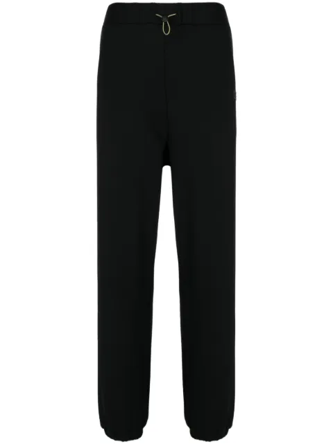 Palmer logo-embroidered cotton track pants