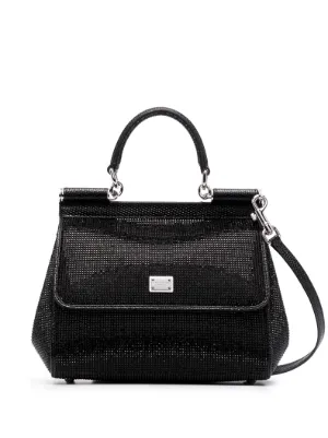 【関税＆送料込み】Dolce & Gabbana My Sicily Handbag In Plo Dolce & Gabbana Brown My Sicily Plongé Handbag | Sendegaro US