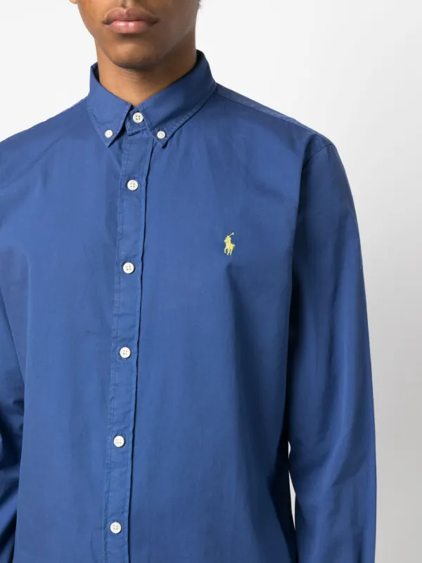 Mens ralph lauren shop long sleeve shirts