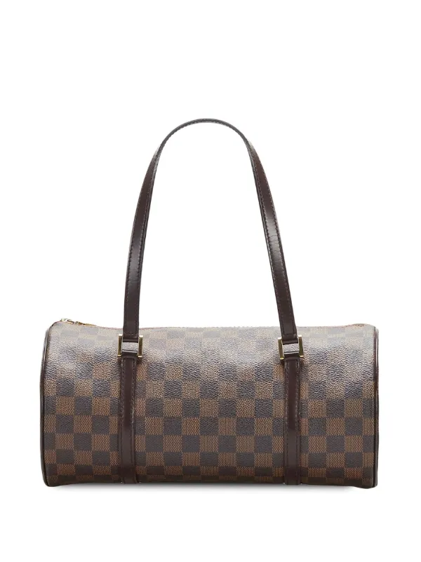 Louis Vuitton 2005 Pre-owned Damier Ebene Papillon 30 Tote Bag - Brown