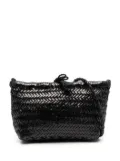 DRAGON DIFFUSION small Grace leather basket bag - Black