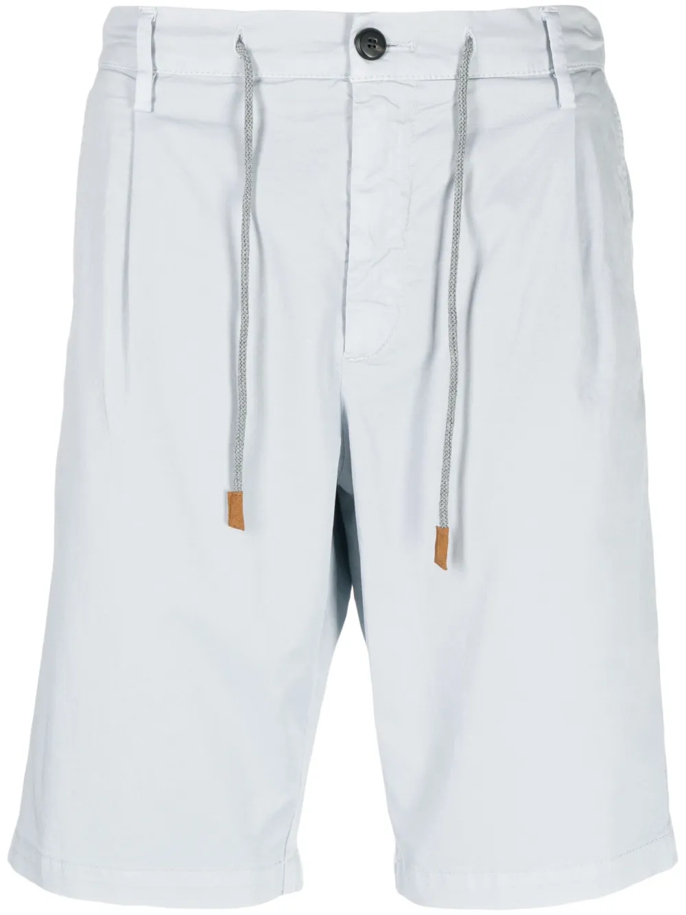 Eleventy drawstring bermuda cotton shorts | Grey | Image 1