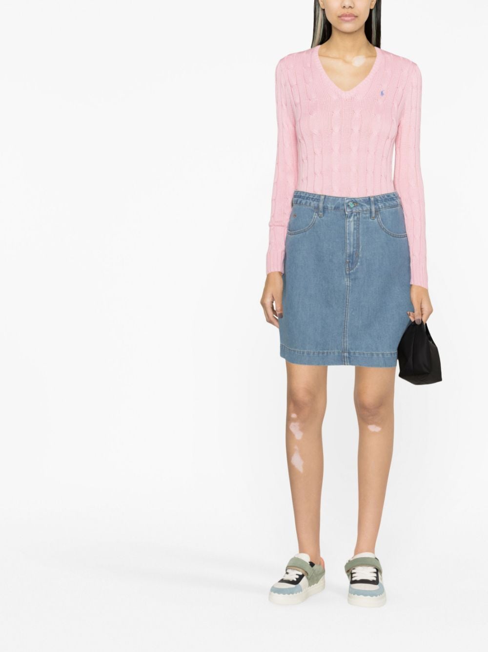 Jacob Cohën Denim A-line Mini Skirt - Farfetch