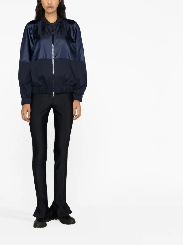 MONCLER直営OUTLET2023SS GOBIE GIUBBOTTO ボンバージャケット Moncler Gobie Bomber Jacket | Blue | FARFETCH
