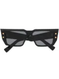 Balmain Eyewear square-frame sunglasses - Black
