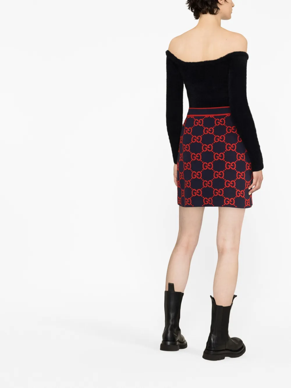 Gg tweed mini skirt Clearance