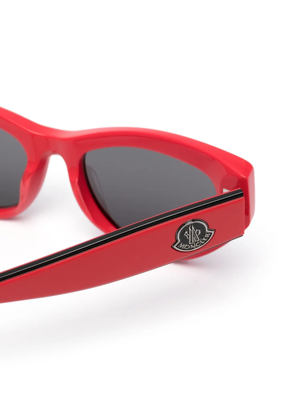 Moncler Modd Cat Eye-frame Sunglasses In 红色