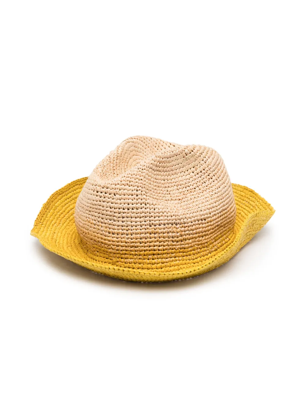 Bonpoint Kids' Interwoven Raffia Sun Hat In Neutrals