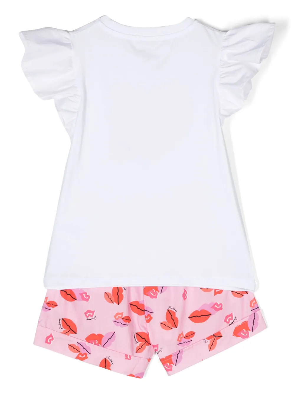 Pinko Kids Trainingspak met ruches - Wit