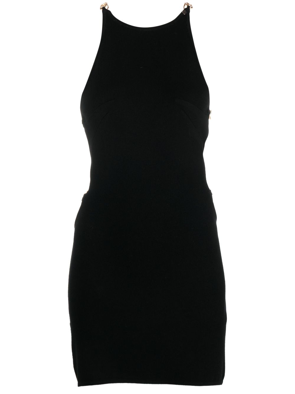 NISSA chain-link open-back Mini Dress - Farfetch