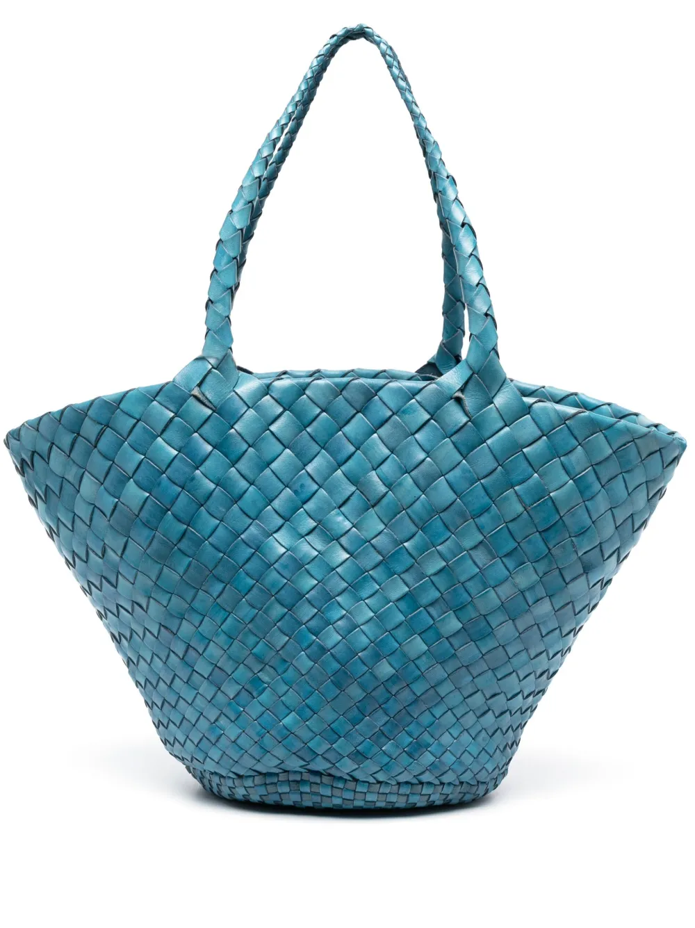 DRAGON DIFFUSION Egola woven tote bag