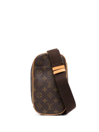 Louis Vuitton, Bags, Beautiful Authentic Louis Vuitton Monogram Pochette  Gange Cross Body