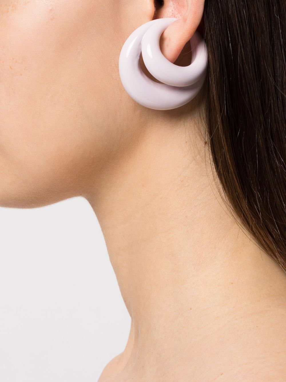 Panconesi Blow Up chunky earcuff - Paars