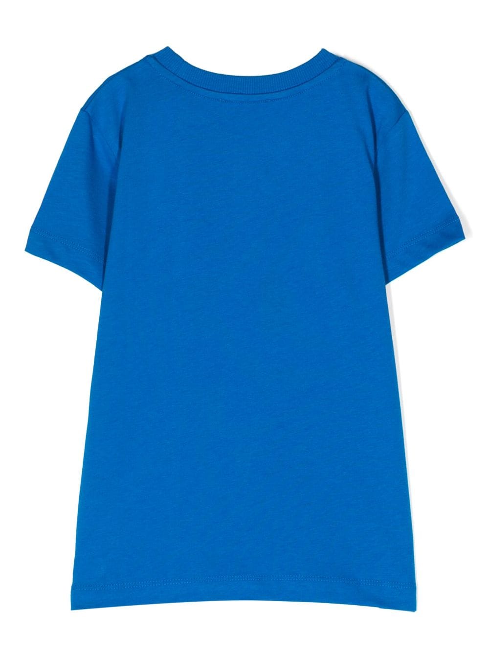 Moschino Kids T-shirt met logoprint - Blauw