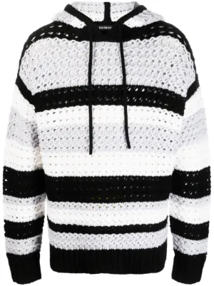 AMIRI Bandana Hoodie | Black | FARFETCH ZA