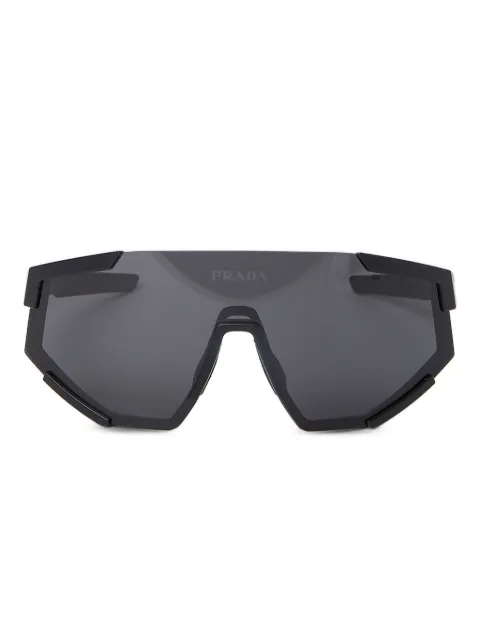 Prada Linea Rossa geometric-frame sunglasses