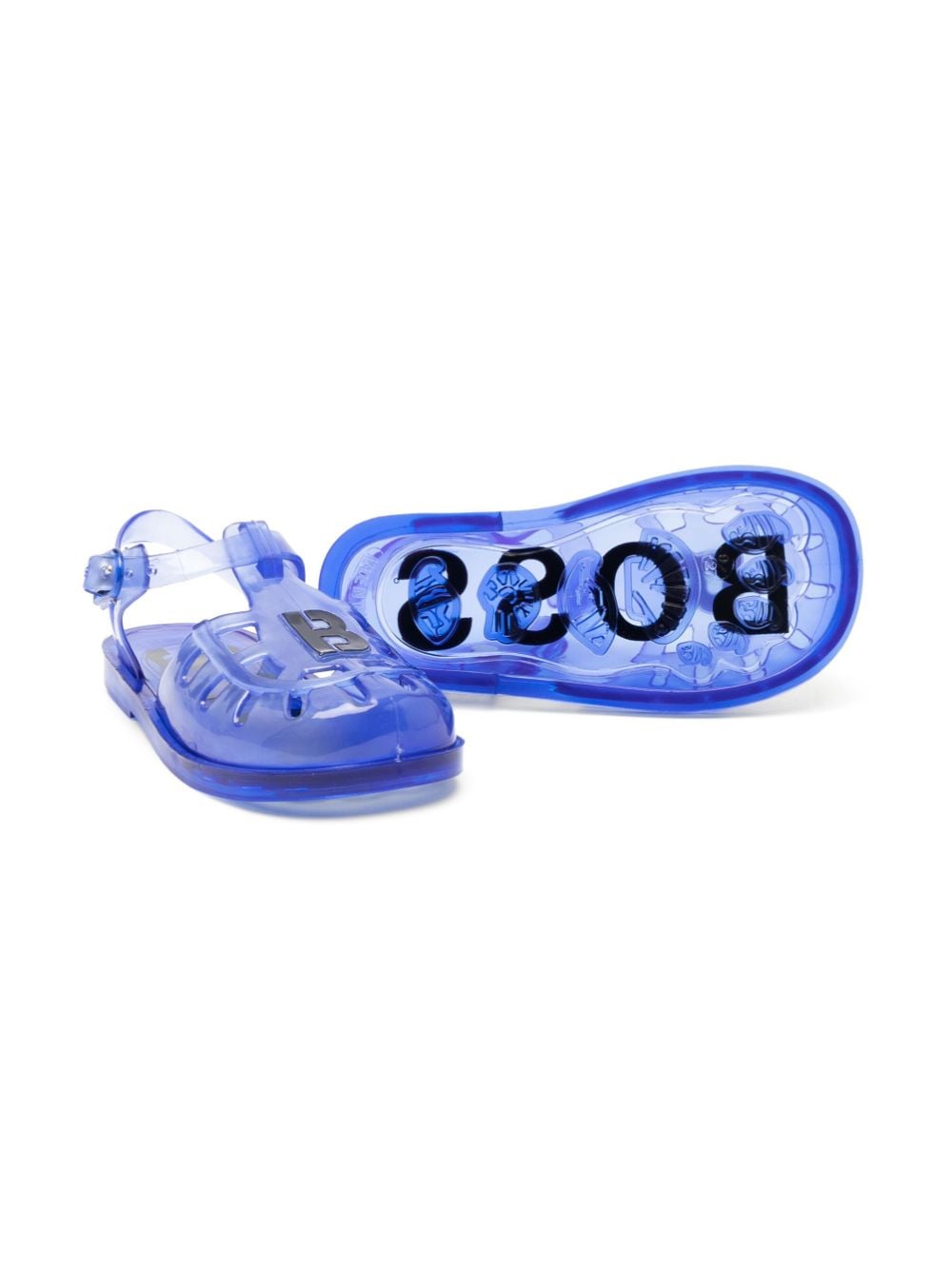 BOSS Kidswear Jelly sandalen - Blauw