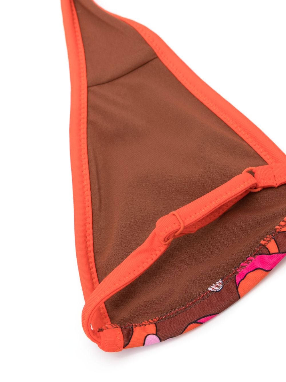 Shop Mc2 Saint Barth Floral-print Bikini Set In Red