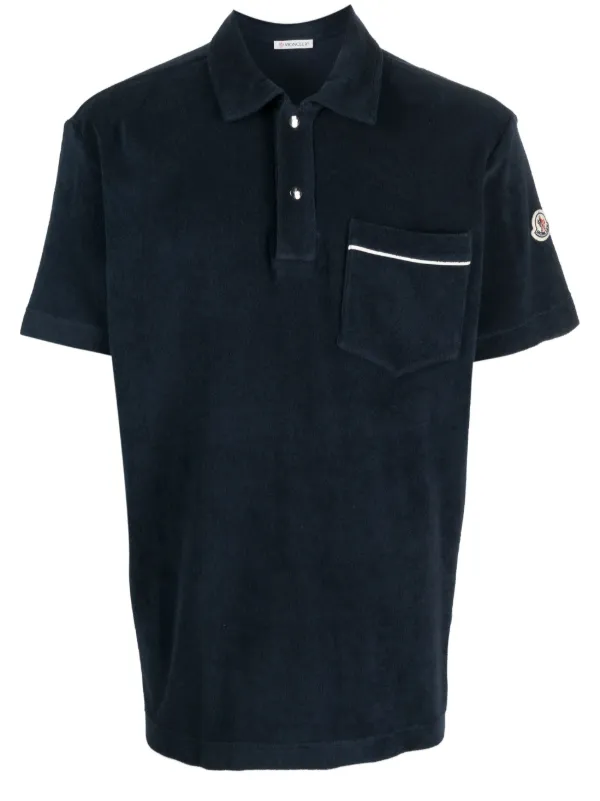 Moncler polo fit deals