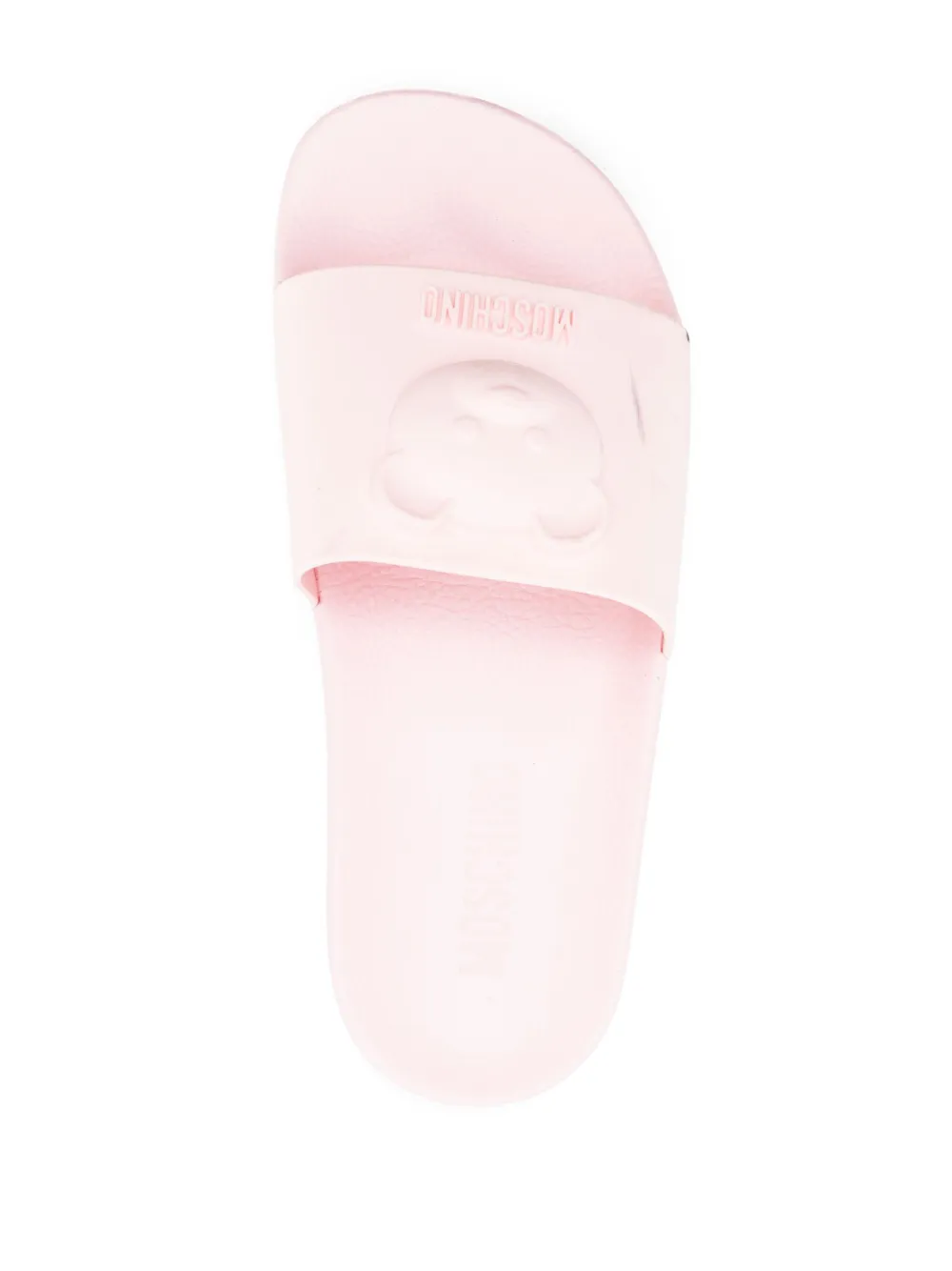 White deals moschino slides