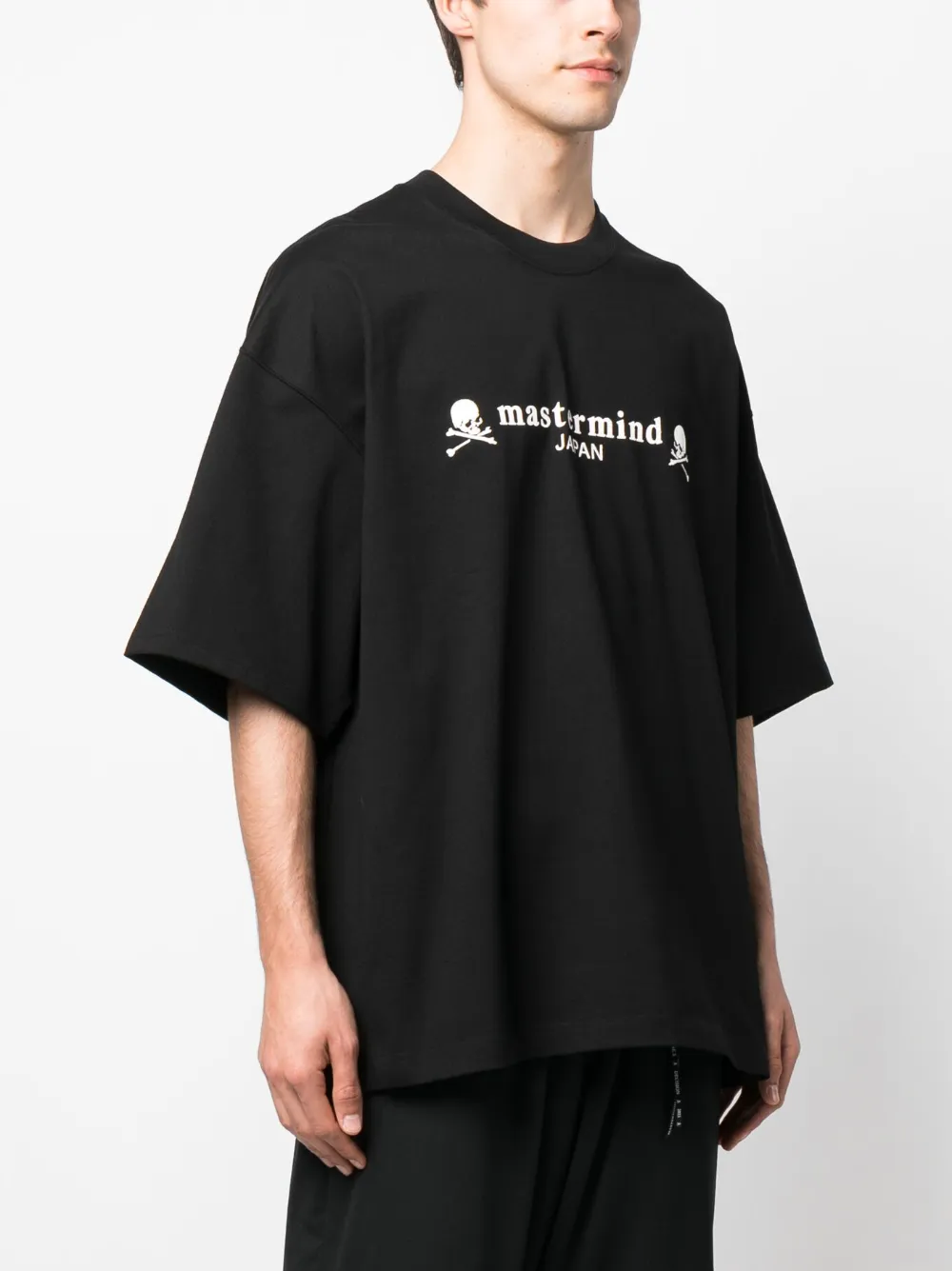 Mastermind Japan logo-print Drawstring T-shirt - Farfetch