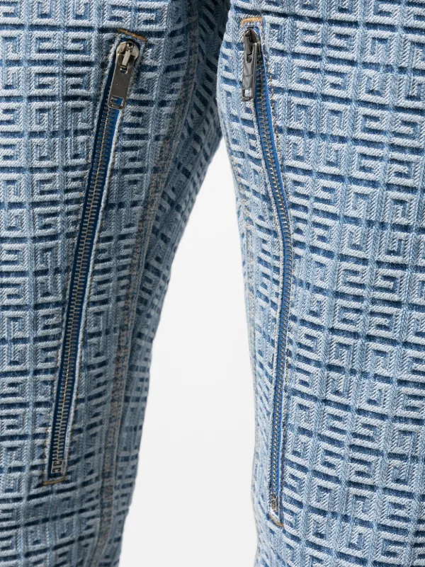 【関税&送料込】Givenchy Fold Up Denim Trousers Givenchy Denim trousers featuring chain accents | The