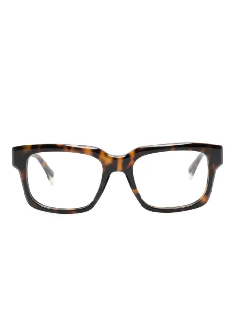 GIGI STUDIOS lentes de sol Descartes con armazón cuadrada estilo carey